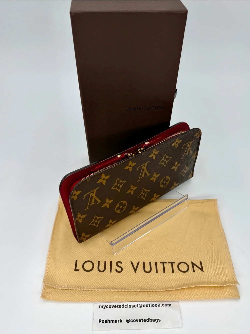 Louis Vuitton Monogram Insolite Organizer Excellent Condition🤎❤️ Full Set - Picture 3 of 15